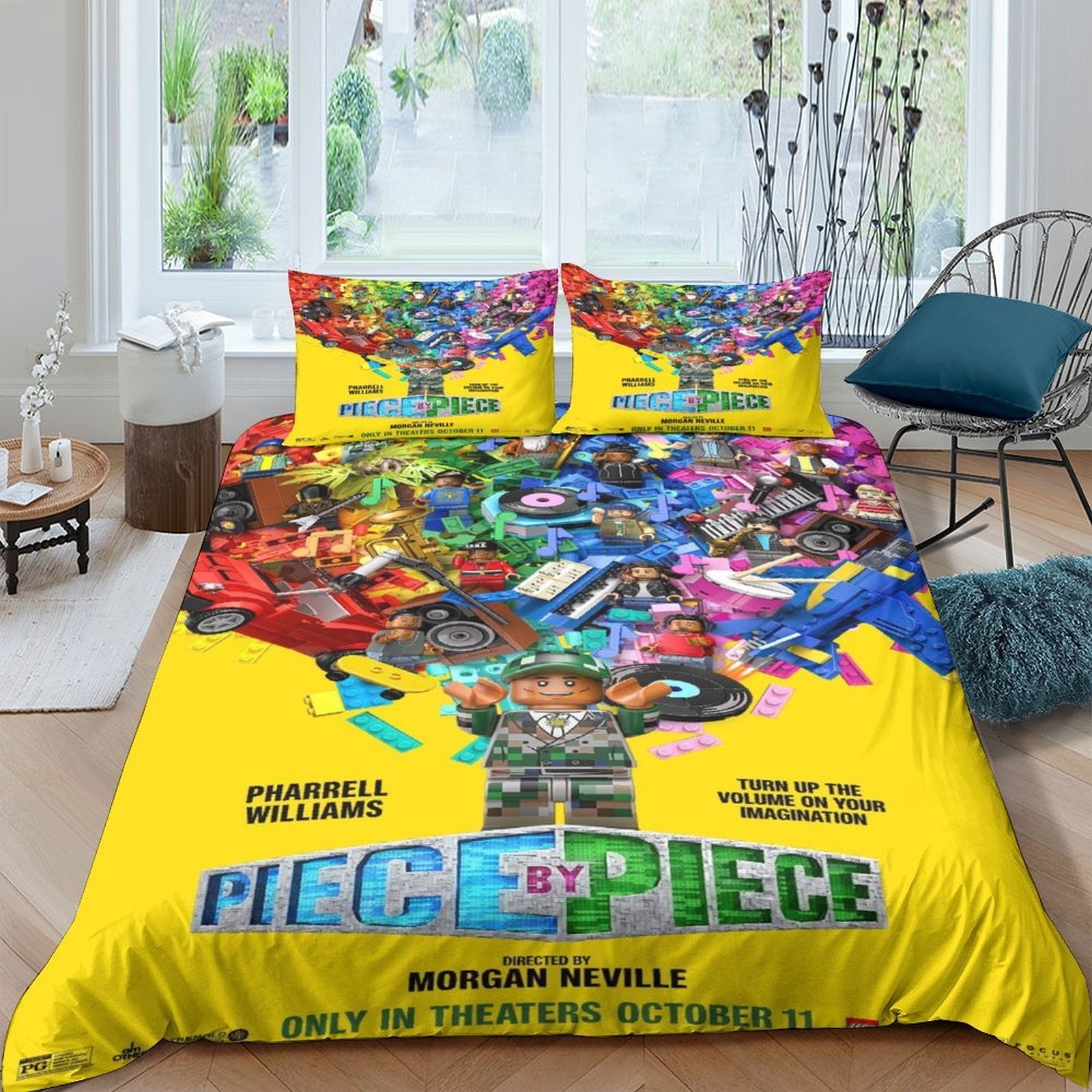 Piece By Piece Bedding Set Pattern Quilt Cover Without Filler