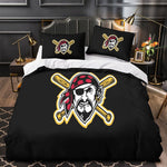 Pittsburgh Pirates Bedding Set Quilt Cover Without Filler