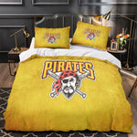 Pittsburgh Pirates Bedding Set Quilt Cover Without Filler