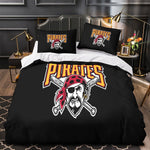 Pittsburgh Pirates Bedding Set Quilt Cover Without Filler