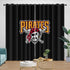 Pittsburgh Pirates Curtains Blackout Window Drapes Room Decoration