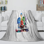 Pixar's Inside Out 2 Blanket Flannel Fleece Throw Room Decoration