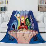 Pixar's Inside Out 2 Blanket Flannel Fleece Throw Room Decoration