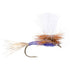 3 Pack Parachute Purple Haze Dry Fly - Size 14