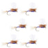 Parachute Purple Haze Dry Fly - 6 Flies Size 18