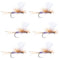 Parachute Super Flash Purple Haze Dry Fly - 6 Flies Size 16
