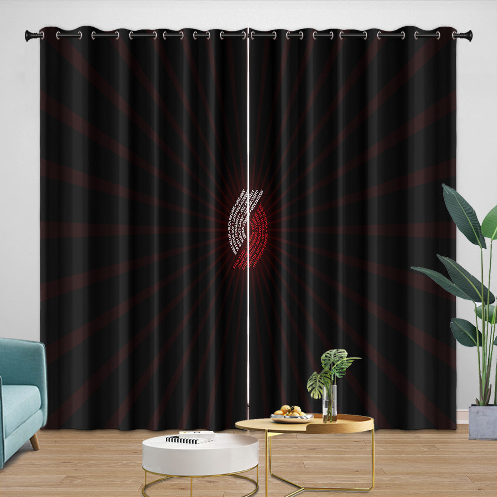 Portland Trail Blazers Curtains Blackout Window Drapes Room Decoration