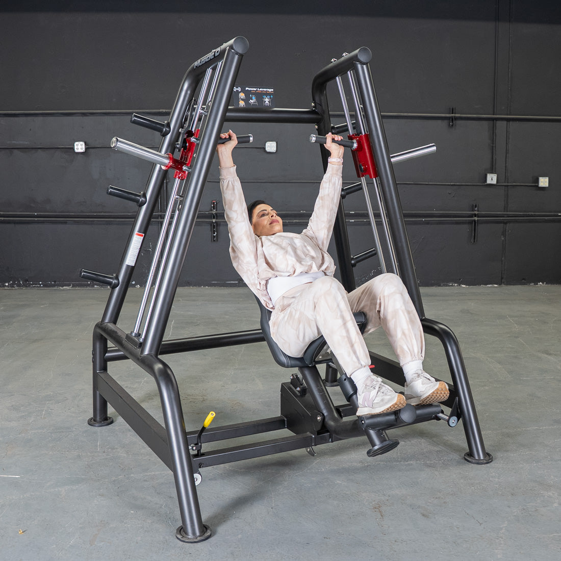 Power Leverage V2 Convergent Bench - Muscle D Fitness - Incline, Shoulder Press