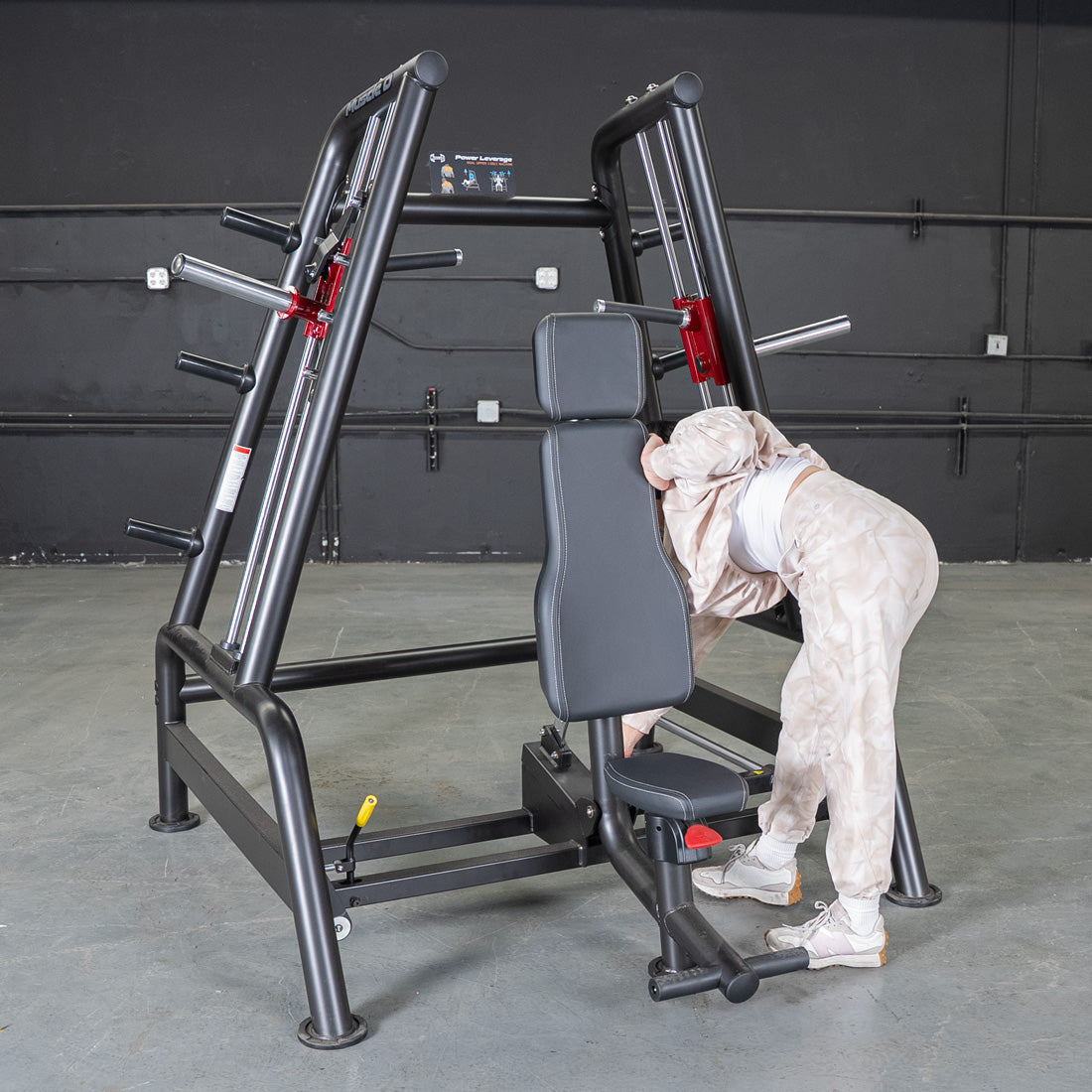 Power Leverage V2 Convergent Bench - Muscle D Fitness - Incline, Shoulder Press