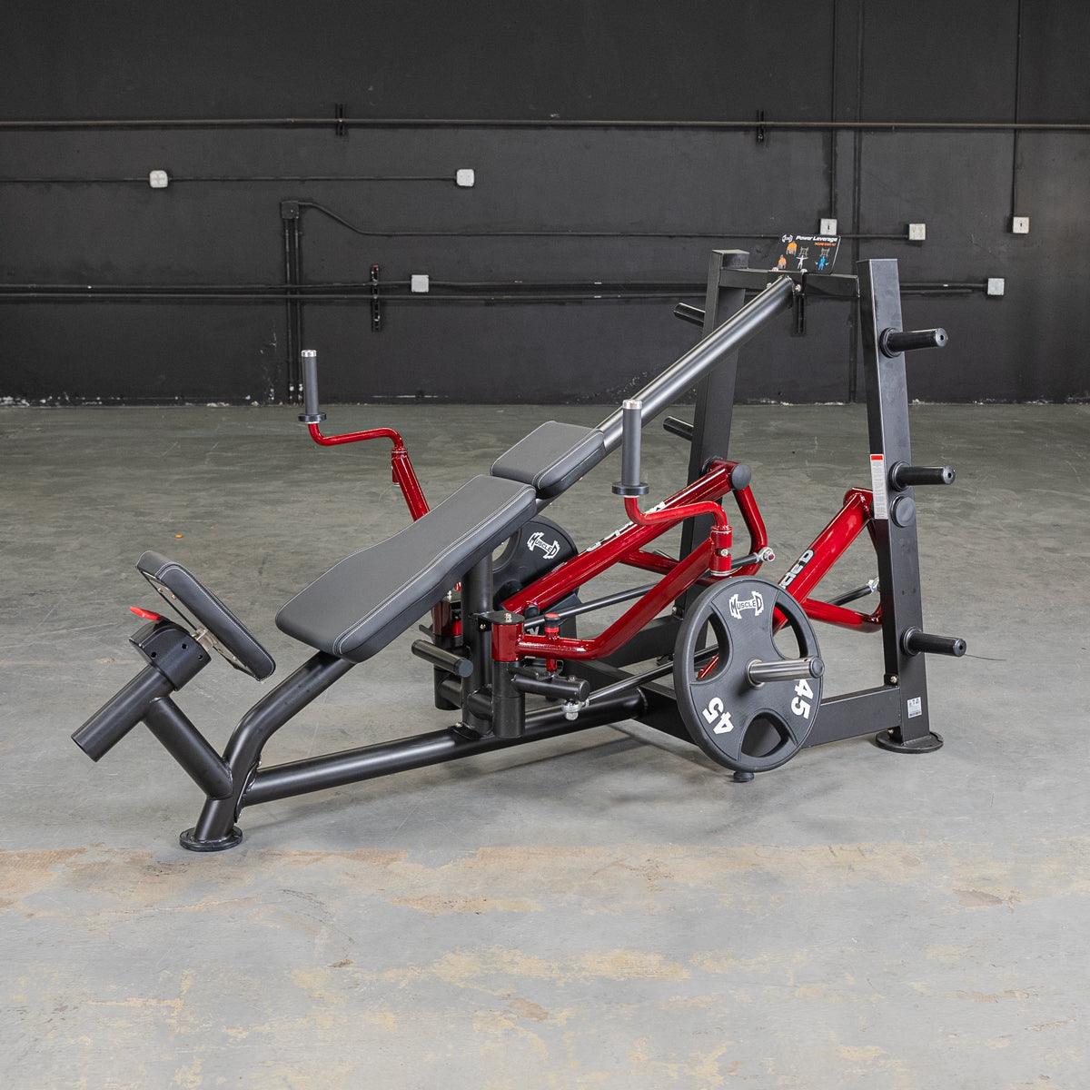 Power Leverage V2 Decline Chest Fly / Most Muscular Machine - Muscle D Fitness