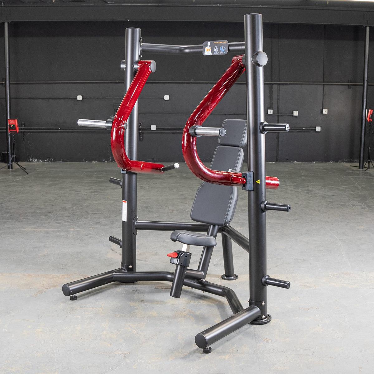 Power Leverage V2 Decline Chest Press - Muscle D Fitness