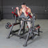 Power Leverage V2 Iso Lateral Biceps Curl / Preacher Curl - Muscle D Fitness
