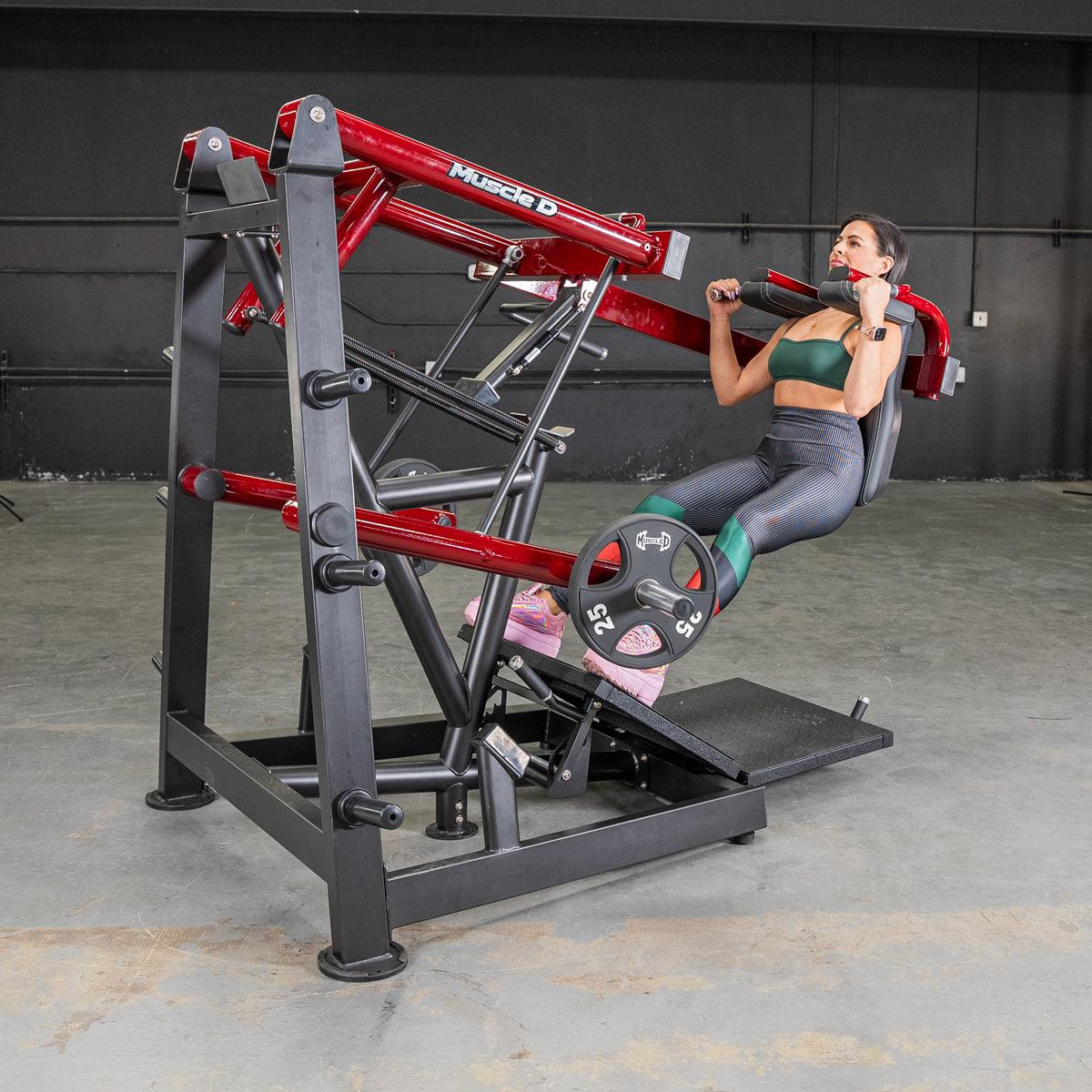 Power Leverage V2 Pendulum Squat - Muscle D Fitness