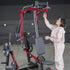 Power Leverage V2 Seated Pec Fly / Rear Delt Combo - Plate Loaded - Weight Storage Included
