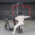 Power Leverage V2 Seated Pec Fly / Rear Delt Combo - Plate Loaded - Weight Storage Included