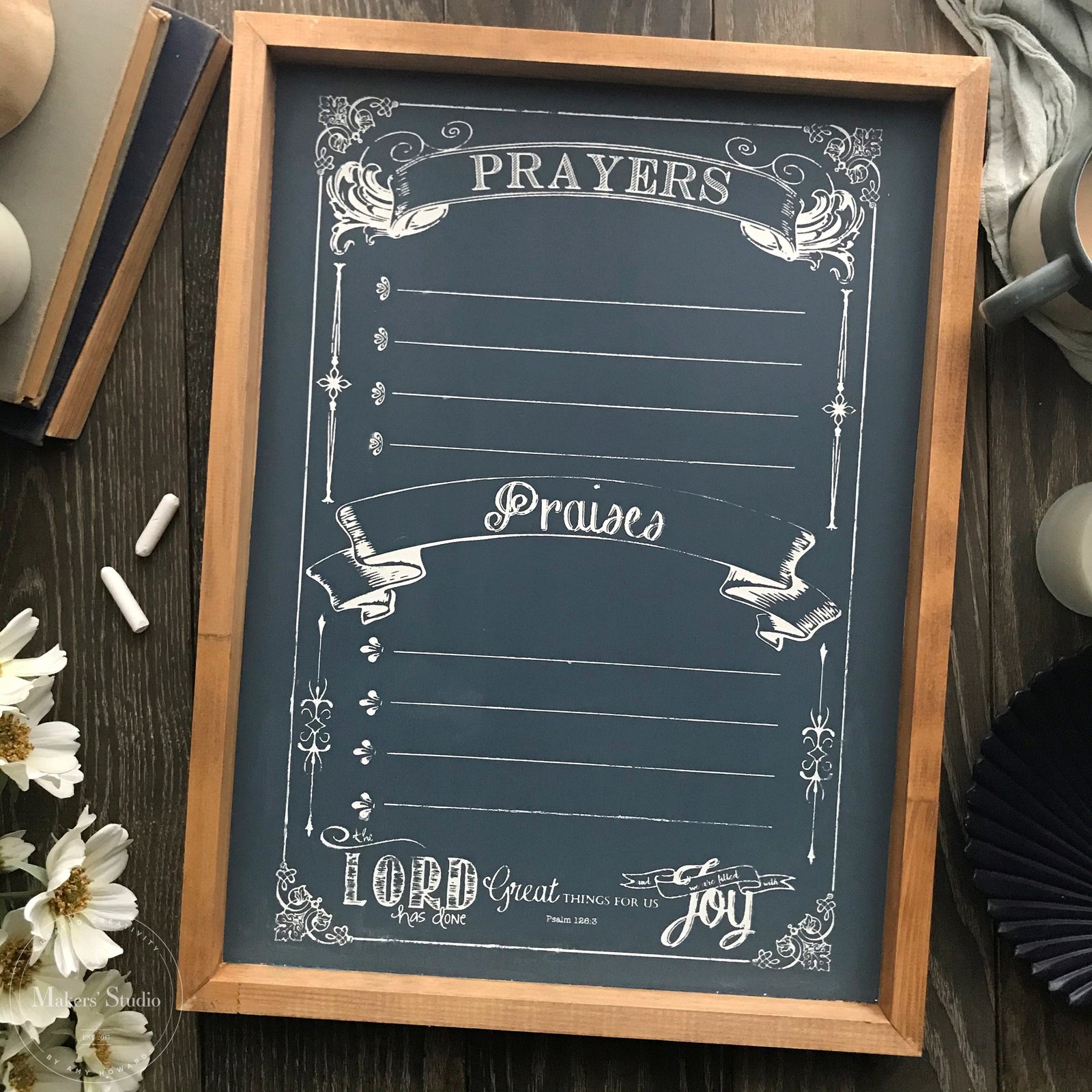Prayer Board - Mesh Stencil 12x18