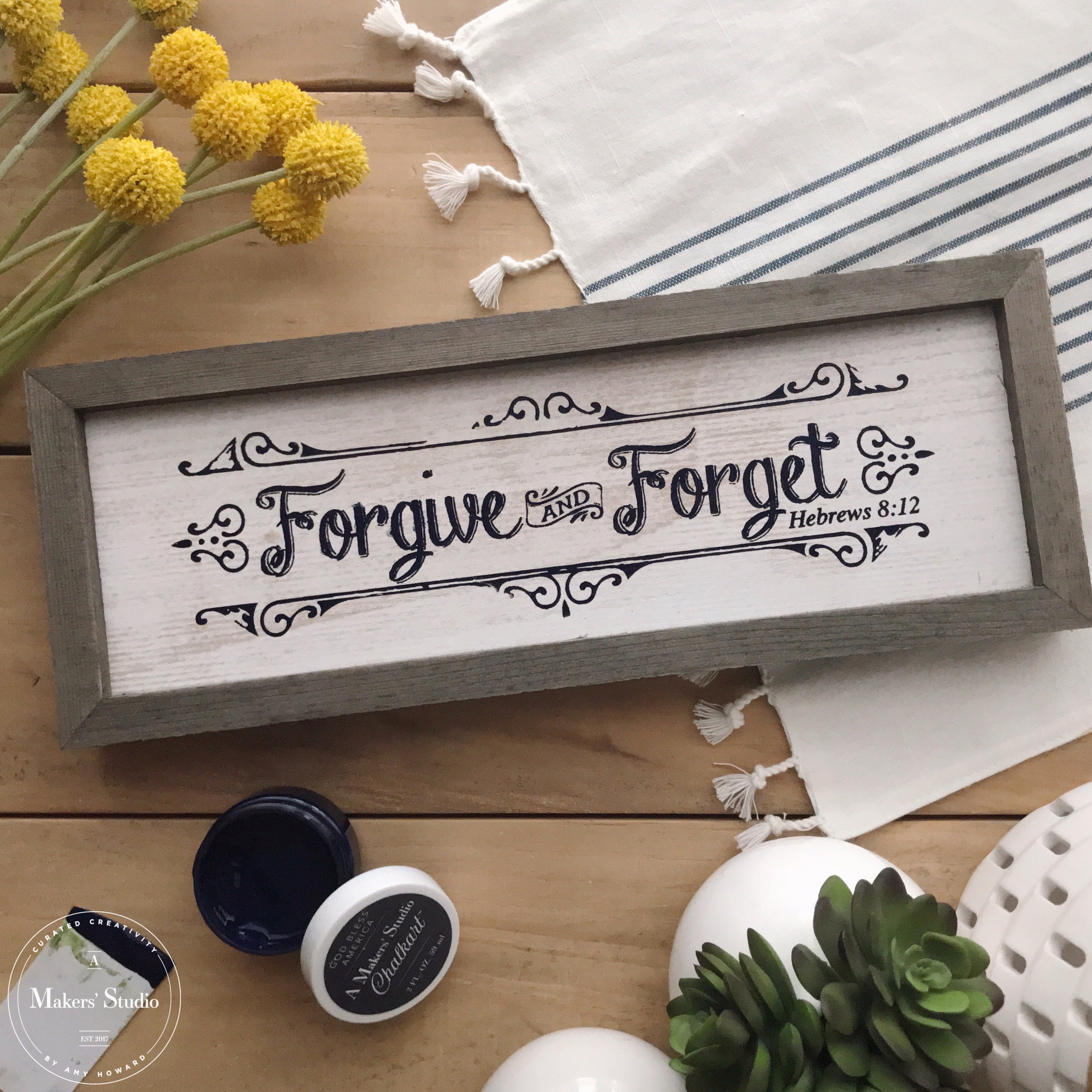 Prayer Board - Mesh Stencil 12x18