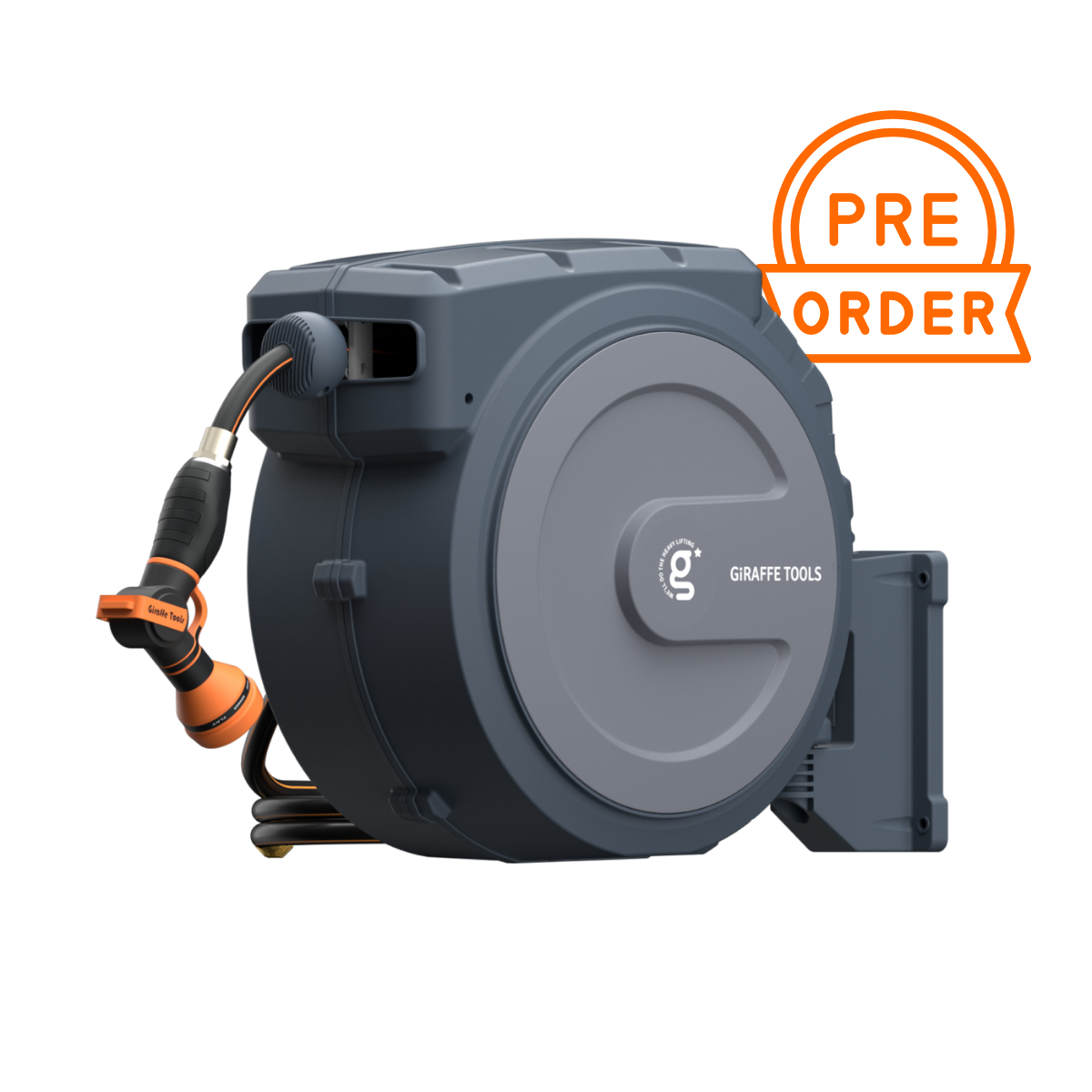 Retractable Garden Hose Reel 65ft-155ft