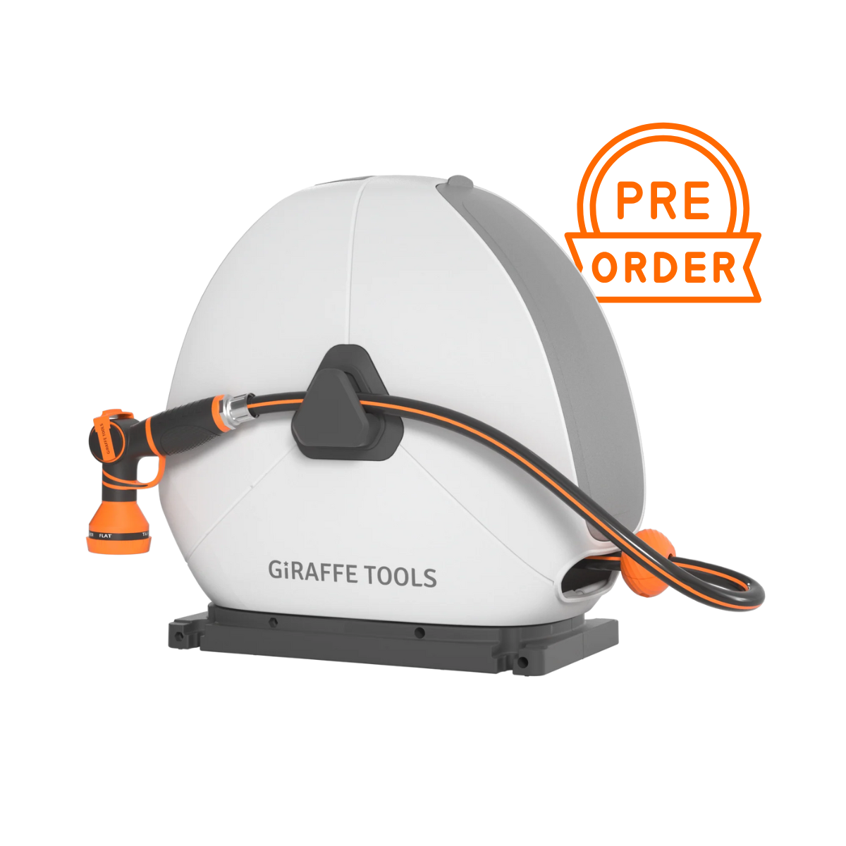 Ground-Mounted Retractable Hose Reel