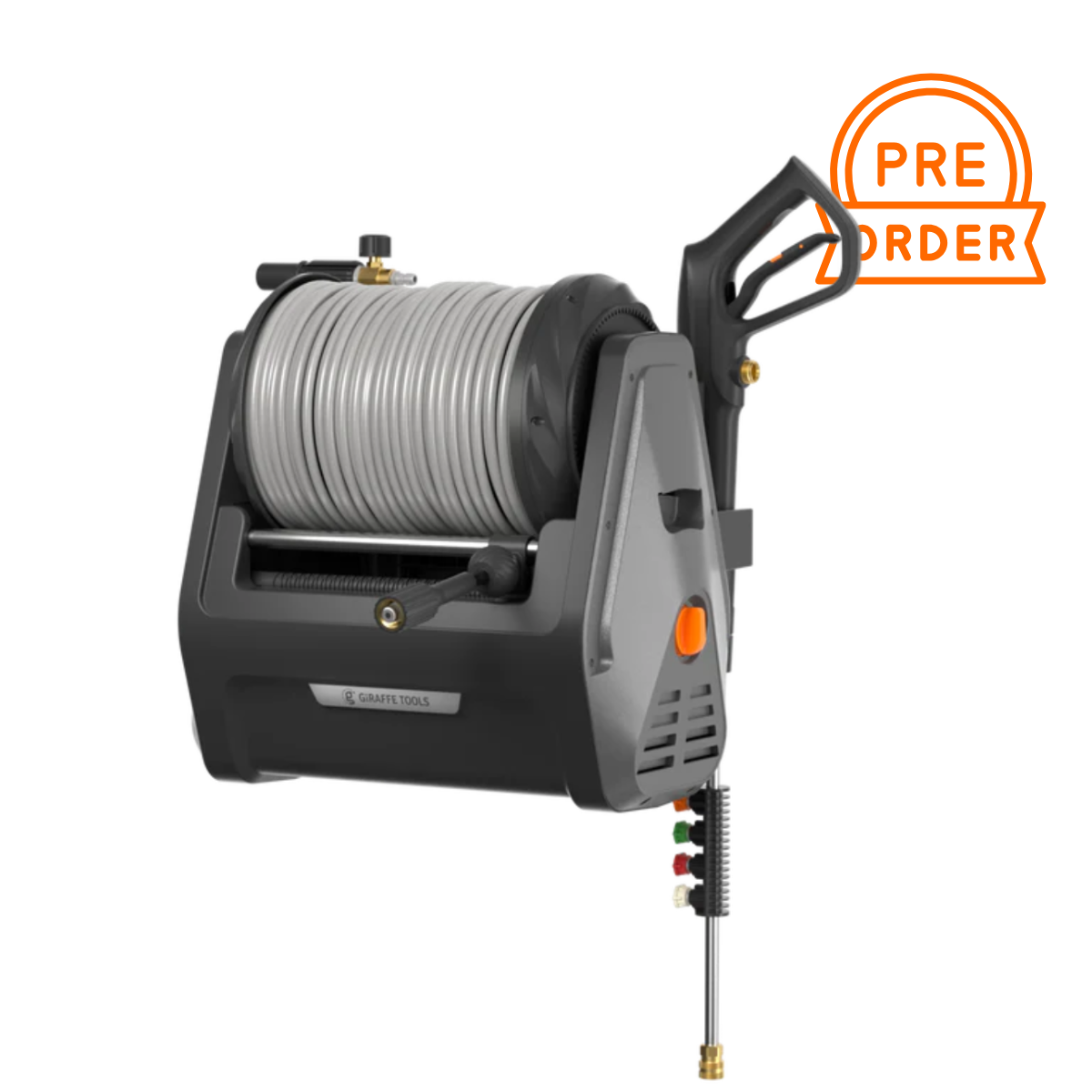 Grandfalls Retractable Pressure Washer Plus+