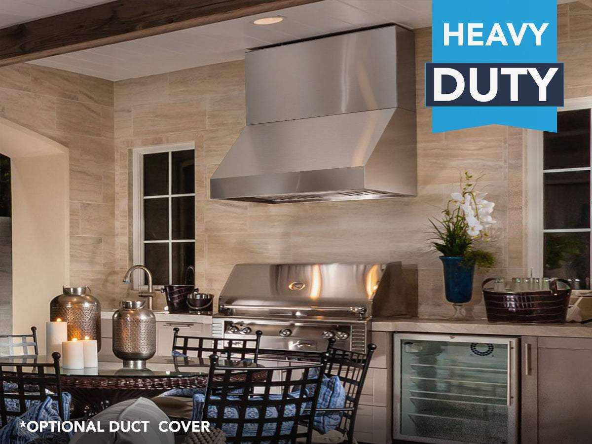 48 Inch 2300 CFM BBQ Range Hood - VICTORY Prestige