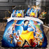 Princess Snow White Cinderella Belle Bedding Set Quilt Duvet Cover Sets