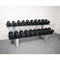 Pro Rubber Dumbbells - Muscle D Fitness - High Quality Knurled Handles
