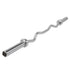 5' Hard Chrome EZ Curl Bar – Ergonomic Arm Training | Muscle D Fitness