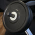Pro Bumper Training Plates with Center Steel Hub - Muscle D Fitness - Virgin Rubber