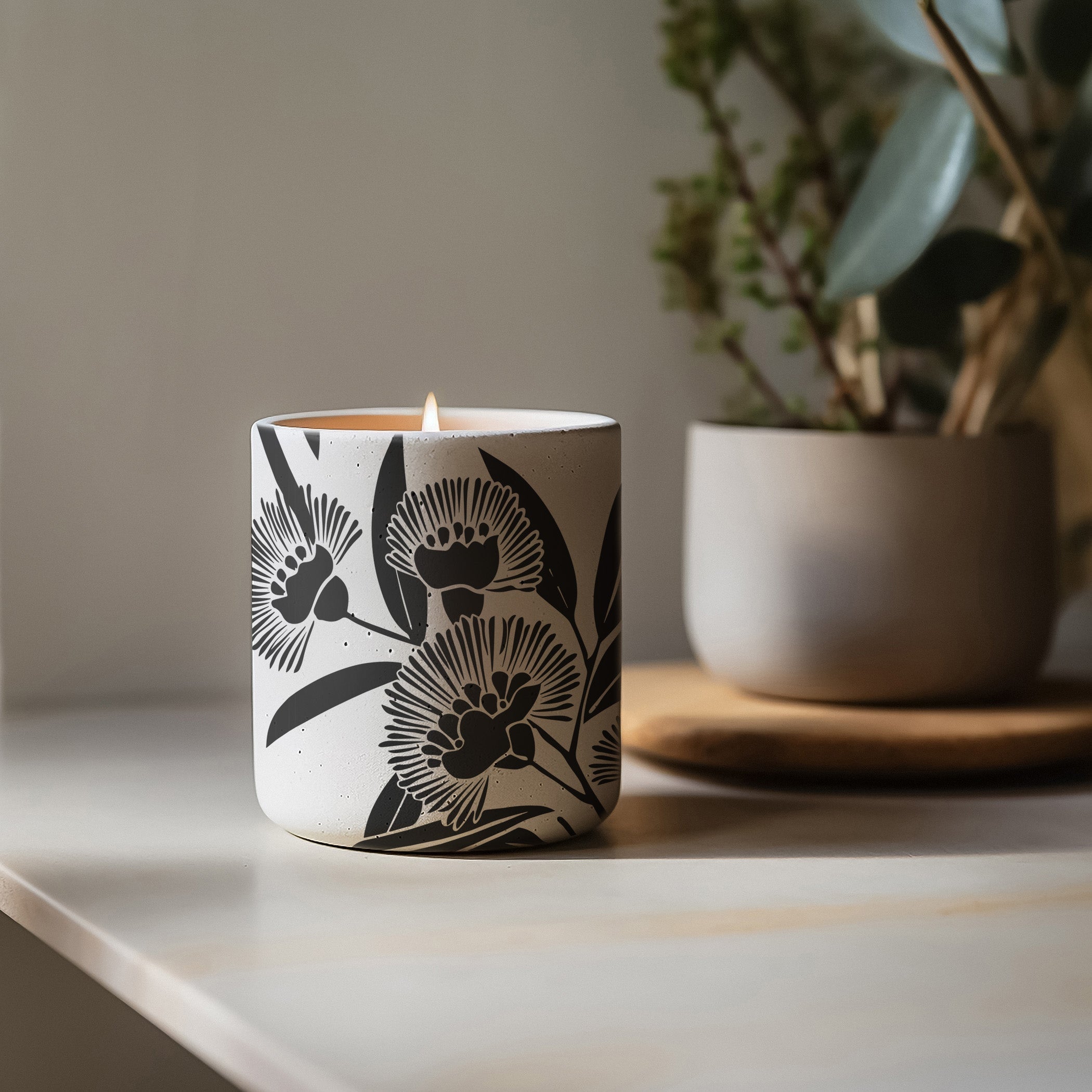 Protea Placemat - Mesh Stencil 12x18