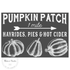 Pumpkins Ahead - Mesh Stencil 12x18