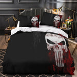 Punisher Duvet Cover Kids Room Bedding Set Without Filler