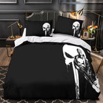 Punisher Duvet Cover Kids Room Bedding Set Without Filler