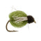 LaFontaine Olive Deep Sparkle Caddis Pupa - 6 Flies Hook Size 18