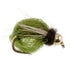 3 Pack Bead Head LaFontaine Olive Deep Sparkle Caddis Pupa - Hook Size 12