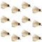 Bead Head LaFontaine Tan Deep Sparkle Caddis Pupa - 1 Dozen Flies Hook Size 14