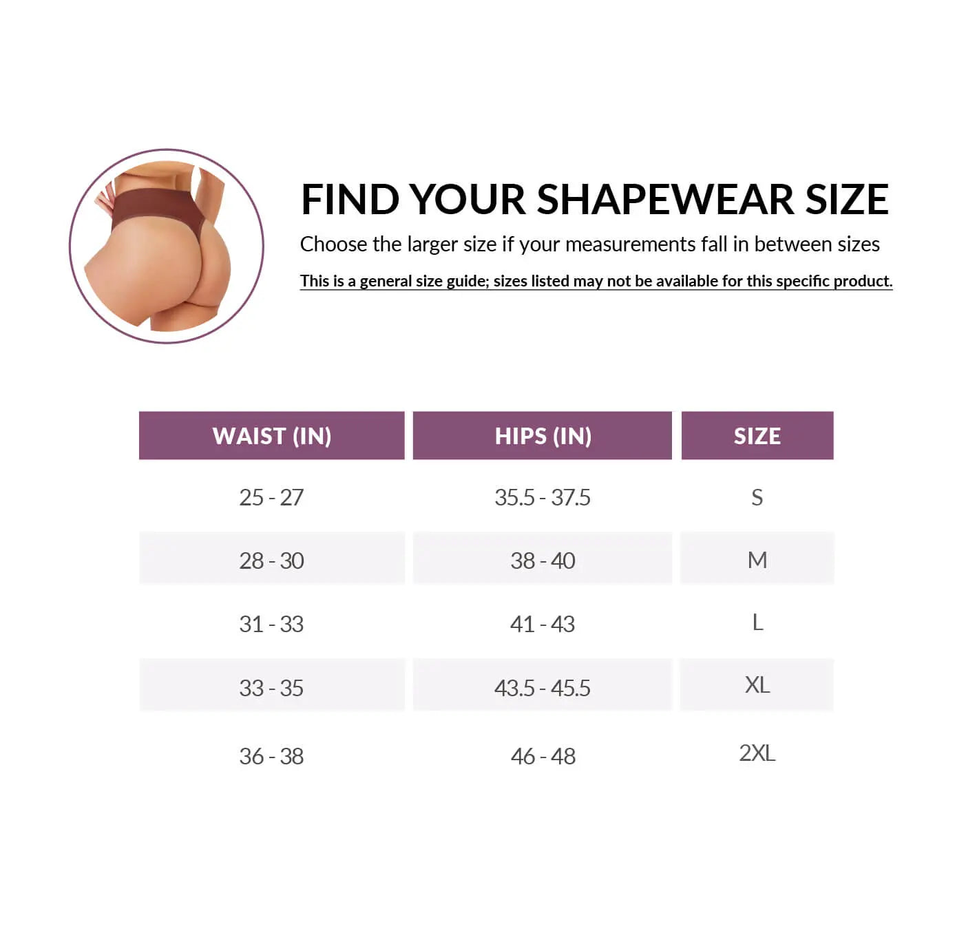 CURVEEZ Pure Shape Thong
