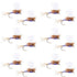 Parachute Purple Haze Dry Fly - 12 Flies Size 18