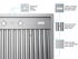 42 Inch 750 CFM Range Hood Insert - VICTORY Q5