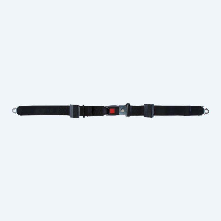 Combination Lap & Shoulder Belt with Manual Height Adjuster and Pin Connector | Q8-6325-AT
