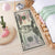 Dollar Pattern Stain-Resistant Foot Mat
