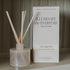Salt and Sea White Translucent Tinted Glass Jar Reed Diffuser