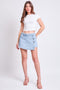 Women's Denim Wrap Skort