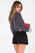 Women's Denim Wrap Skort