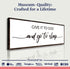 Give It To God And Go To Sleep Sign II