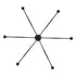 Radiant 6-Light Industrial Traditional Dimmable Chandelier