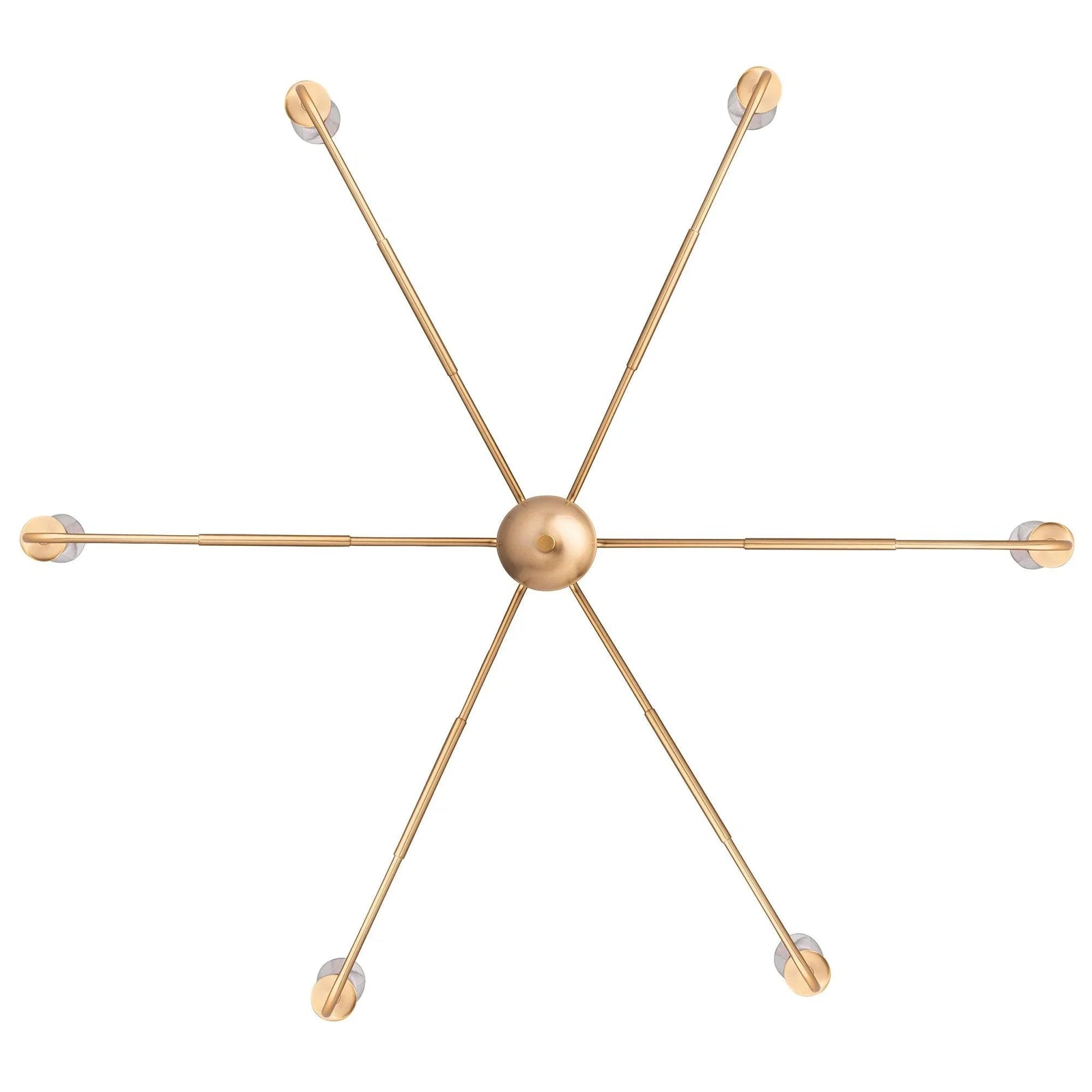 Radiant 6-Light Industrial Traditional Dimmable Chandelier