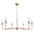 Radiant 6-Light Industrial Traditional Dimmable Chandelier