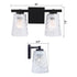 Radiance Modern 2-Light Dimmable Vanity Light