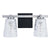 Radiance Modern 2-Light Dimmable Vanity Light
